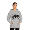 Bear Always Take Scenic Route | Unisex Hooded Hoodie Sweatshirt | Embrace Your Vibe