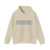 Baseball Silhouette Sport | Unisex Hooded Hoodie Sweatshirt | Embrace Your Vibe