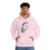 Salvador Dali Artist | Unisex Hooded Hoodie Sweatshirt | Calligram Word Design