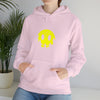Smiley Sweatshirt | Forest Moon | Abstract Unisex Hooded Hoodie Sweatshirt