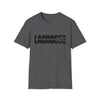 Lacrosse Shirt | Intercrosse Athlete Silhouettes | Unisex Soft Style T-Shirt