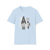 Abstract Letter Shapes V8 | Unisex Soft Style Tee T-Shirt | Embrace Your Vibe