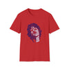 Mick Jagger Music Stones | Unisex Soft Style Tee T-Shirt | Calligram Word Design