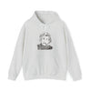Albert Einstein Science Physics | Unisex Hooded Hoodie Sweatshirt | Embrace Your Vibe | Calligram Word Design