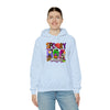 Halloween Sweatshirt | Spooky Season Specimen Jars | Unisex Hooded Hoodie Sweatshirt