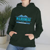 Chill Stitch – Wilderness Road Less Traveled - Unisex Hooded Hoodie Sweatshirt – Embrace Your Vibe