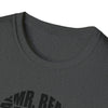 Mr Bean Comedian | Unisex Soft Style Tee T-Shirt | Calligram Word Design