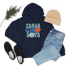 Chill Stitch – Peace & Love - Unisex Hooded Hoodie Sweatshirt – Embrace Your Vibe