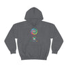 Chill Stitch – Peace Live Frog Tie-Dye - Unisex Hooded Hoodie Sweatshirt – Embrace Your Vibe