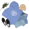 Always Take Scenic Route Compass Camping Hiking | Unisex Hooded Hoodie Sweatshirt | Embrace Your Vibe