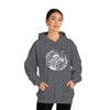 Always Take Scenic Route Compass Camping Hiking | Unisex Hooded Hoodie Sweatshirt | Embrace Your Vibe