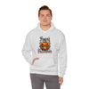 Halloween Sweatshirt | Happy Halloween Scary Pumpkin | Unisex Hooded Hoodie Sweatshirt