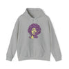 Jimmy Hendrix | Unisex Hooded Hoodie Sweatshirt | Calligram Word Design