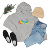 Chill Stitch – VW Tie-dye Van - Unisex Hooded Hoodie Sweatshirt – Embrace Your Vibe