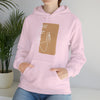 Abstract Shapes V7 Face Sketch | Abstract | Minimalist | Modern Unisex Hooded Hoodie Sweatshirt | Embrace Your Vibe