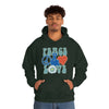 Chill Stitch – Peace & Love - Unisex Hooded Hoodie Sweatshirt – Embrace Your Vibe