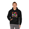 Halloween Sweatshirt | Spooky Season Specimen Jars | Unisex Hooded Hoodie Sweatshirt