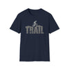 Bike Shirt | MTB Bike Trail Mountain Biking Word Graphic | Unisex Soft style T-Shirt Tee