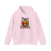 Halloween Sweatshirt | Happy Halloween Scary Pumpkin | Unisex Hooded Hoodie Sweatshirt