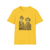 Blues Brothers Movies | Unisex Soft Style Tee T-Shirt | Embrace Your Vibe | Calligram Word Design