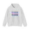 Teacher Life Sweatshirt | Teaching Teacher Repeat | Unisex Hooded Hoodie Sweatshirt
