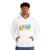Chill Stitch – VW Tie-dye Van - Unisex Hooded Hoodie Sweatshirt – Embrace Your Vibe