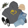 Butterflies Sunflower | Unisex Hooded Hoodie Sweatshirt | Embrace Your Vibe