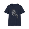 Abstract Shirt | Freddy Mercuri | Unisex Soft Style Tee T-Shirt | Calligram Word Design