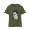 Elvis Presley Music Rock and Roll | Unisex Soft Style Tee T-Shirt | Embrace Your Vibe | Calligram Word Design