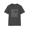 Abstract Dotted Square Flag Shape V4 | Unisex Soft Style Tee T-Shirt | Embrace Your Vibe