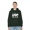 Bear Always Take Scenic Route | Unisex Hooded Hoodie Sweatshirt | Embrace Your Vibe