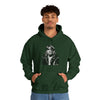Kurt Cobain | Unisex Hooded Hoodie Sweatshirt | Embrace Your Vibe | Calligram Word Design