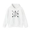 Camp Arrows Camping Beach Life | Unisex Hooded Hoodie Sweatshirt | Chill Stitch Clothing