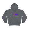Chill Stitch – Peace Love Camping - Unisex Hooded Hoodie Sweatshirt – Embrace Your Vibe
