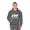 Bear Always Take Scenic Route | Unisex Hooded Hoodie Sweatshirt | Embrace Your Vibe