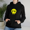 Smiley Sweatshirt | Forest Moon | Abstract Unisex Hooded Hoodie Sweatshirt