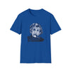 Albert Einstein Science Physics | Unisex Soft Style Tee T-Shirt | Calligram Word Design