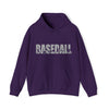 Baseball Silhouette Sport | Unisex Hooded Hoodie Sweatshirt | Embrace Your Vibe