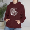 Always Take Scenic Route Compass Camping Hiking | Unisex Hooded Hoodie Sweatshirt | Embrace Your Vibe