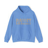 Ballet Dance Silhouette Sport | Unisex Hooded Hoodie Sweatshirt | Embrace Your Vibe