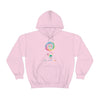 Chill Stitch – Peace Live Frog Tie-Dye - Unisex Hooded Hoodie Sweatshirt – Embrace Your Vibe