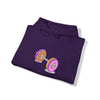 Doughnut Barbell Foodie Sweatshirt | Abstract Unisex Hooded Hoodie Sweatshirt