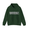 Baseball Silhouette Sport | Unisex Hooded Hoodie Sweatshirt | Embrace Your Vibe