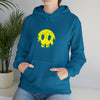 Smiley Sweatshirt | Forest Moon | Abstract Unisex Hooded Hoodie Sweatshirt