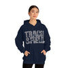 Chill Stitch – Track & Field Sport - Unisex Hooded Hoodie Sweatshirt – Embrace Your Vibe