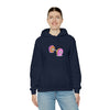Doughnut Barbell Foodie Sweatshirt | Abstract Unisex Hooded Hoodie Sweatshirt