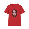 Kobe Bryan Basketball | Unisex Soft Style Tee T-Shirt | Embrace Your Vibe | Calligram Word Design