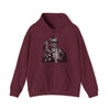 Terminator Movie | Unisex Hooded Hoodie Sweatshirt | Calligram Word Design