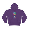 Chill Stitch – Peace Live Frog Tie-Dye - Unisex Hooded Hoodie Sweatshirt – Embrace Your Vibe