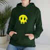 Smiley Sweatshirt | Forest Moon | Abstract Unisex Hooded Hoodie Sweatshirt